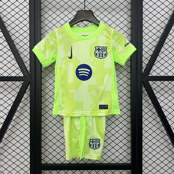 Conjunto infantil FC Barcelona 24/25 3era quipacion