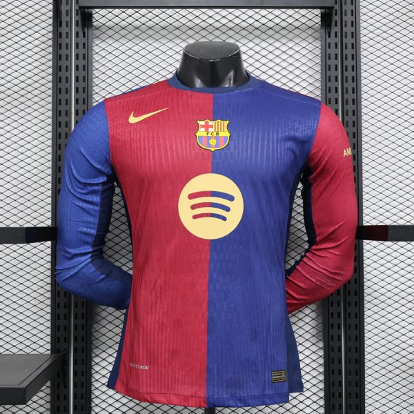 Camiseta FC Barcelona 2024-25 Manga Larga Local