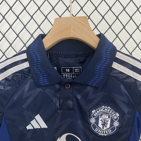 Conjunto infantil Manchester United 24/25 Visitante - Imagen 2