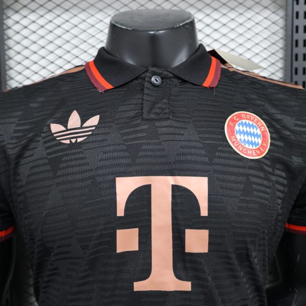 Camiseta Bayern Munich 2024/25 Edicion Especial - Negra - Talla XL Slim Fit - Imagen 2