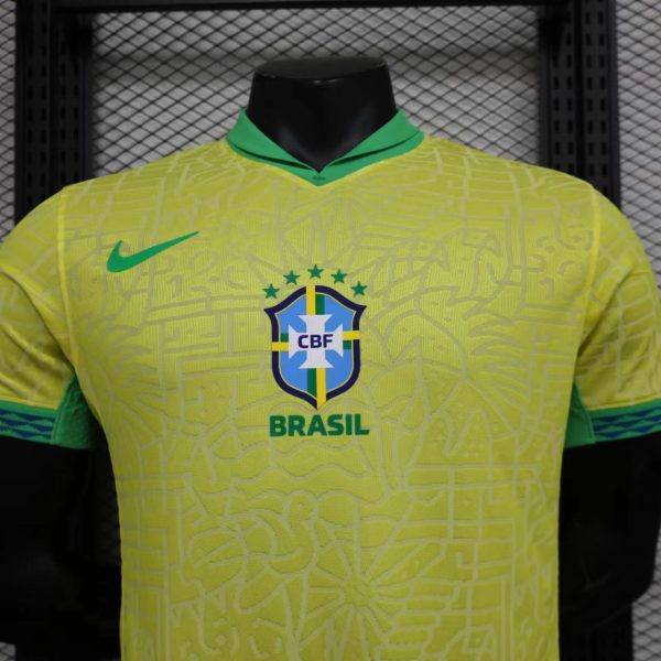 Seleccion Nacional Brasil 2024 Local Version Jugador - Imagen 4