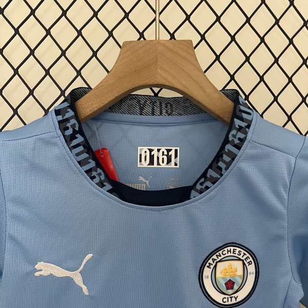 Conjunto infantil Manchester City 24/25 Local - Imagen 2