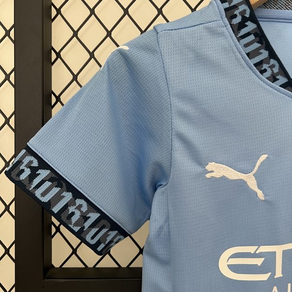 Conjunto infantil Manchester City 24/25 Local - Imagen 3