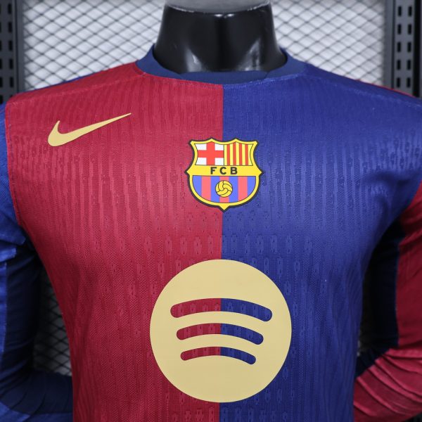 Camiseta FC Barcelona 2024-25 Manga Larga Local - Imagen 4